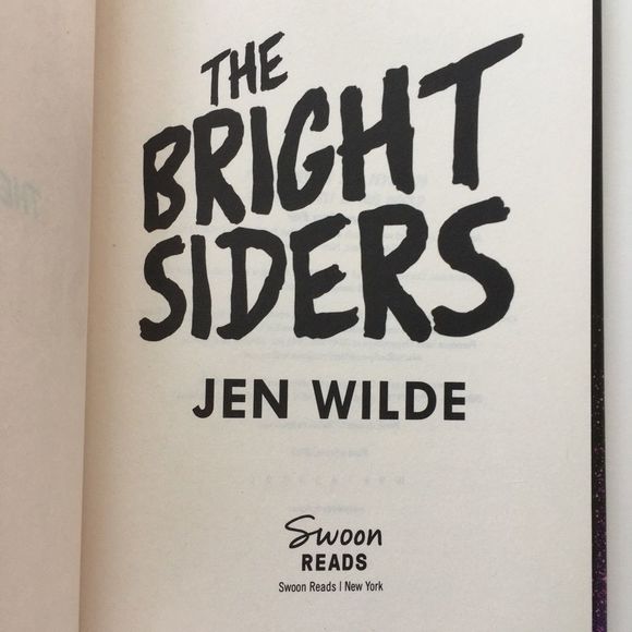 BOOK, Hardcover, The Bright Sides by Jen Wilde New - Picture 4 of 14